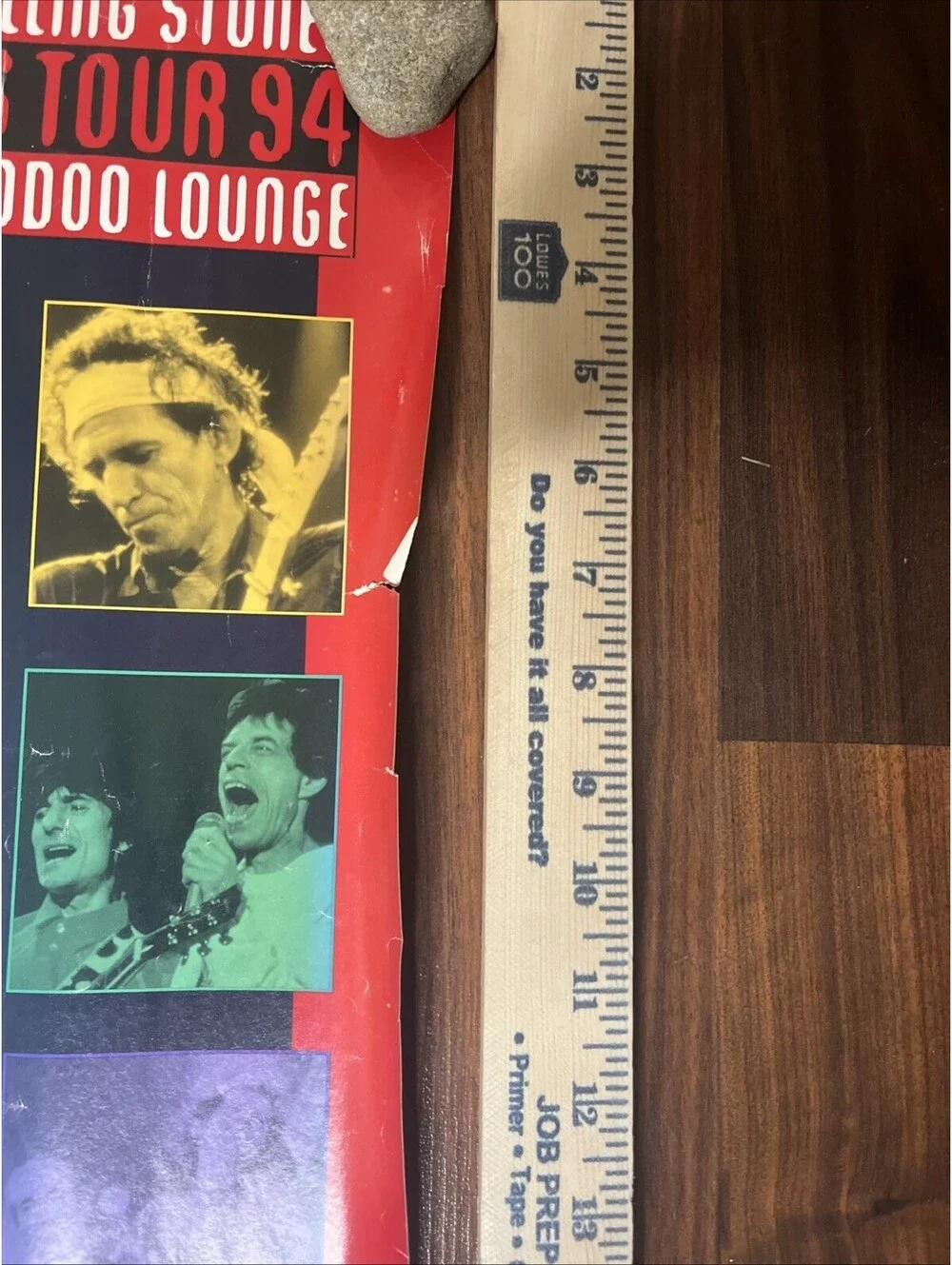 Budweiser Rolling Stones 94 Tour Voodoo Lounge Paper & Tecate Promo Posters Lot